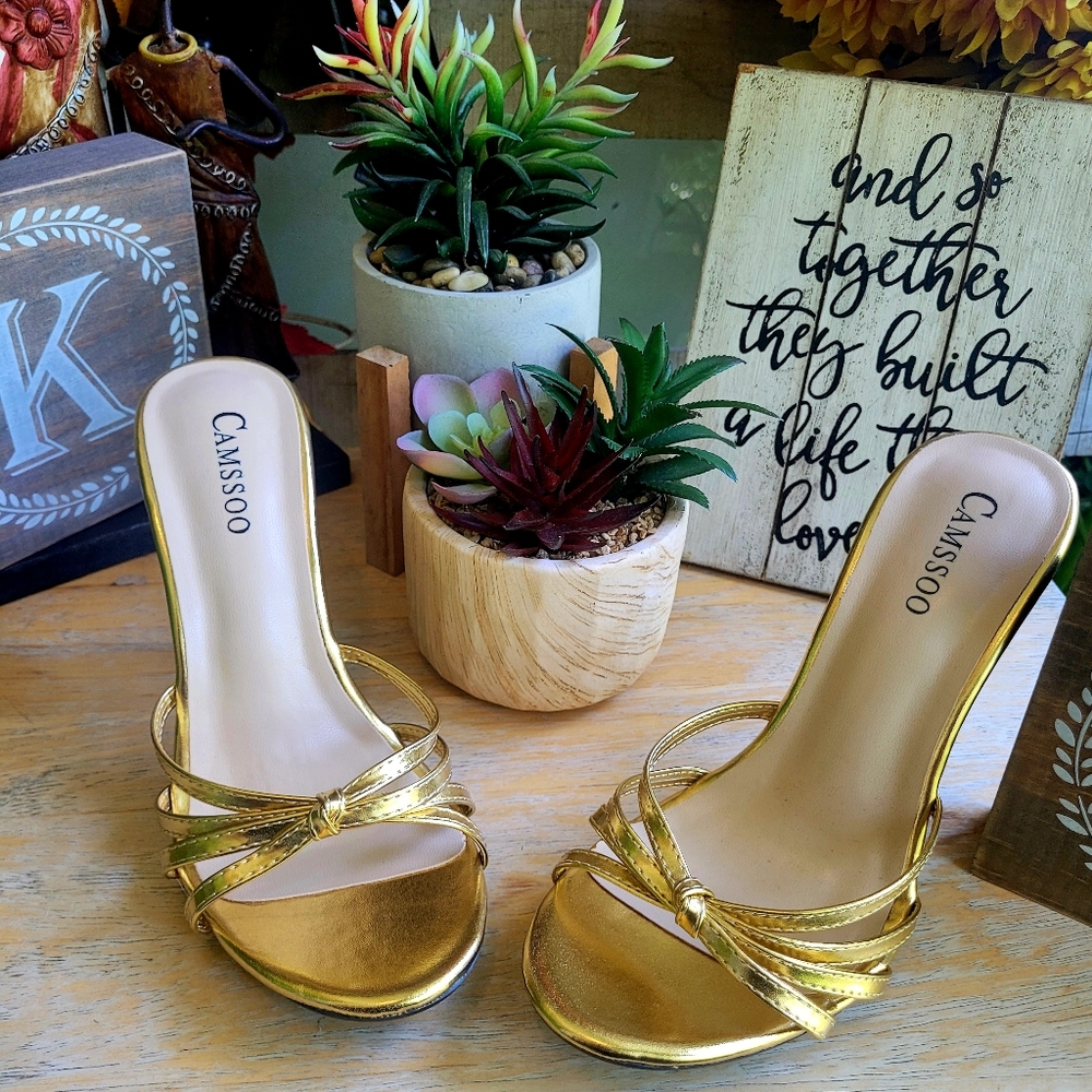 CAMSSOO Open Toe Women Mules - Picture 8 of 13